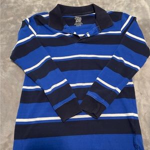 Faded Glory Boys Long Sleeve Polo Shirt